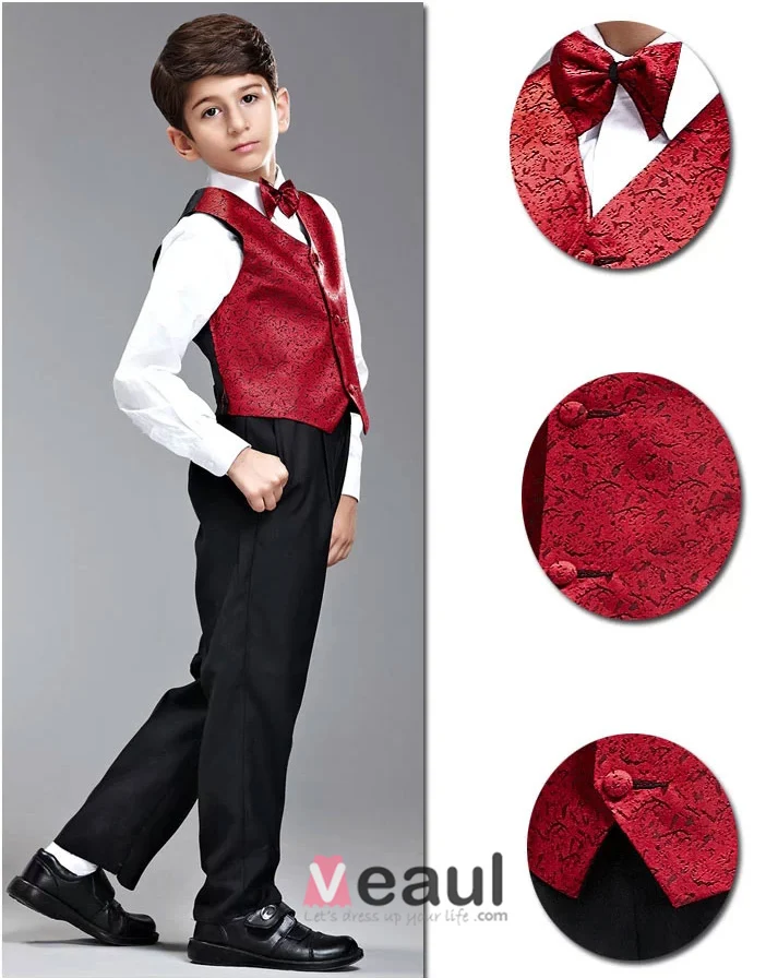 Kinderen Vest Pak / Prestaties Kleding / Ring Pakken Toonder