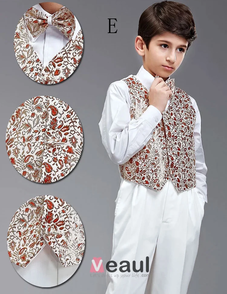 Kinderen Vest Pak / Prestaties Kleding / Ring Pakken Toonder