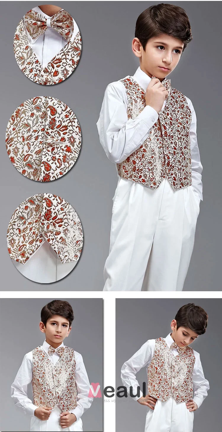 Kinderen Vest Pak / Prestaties Kleding / Ring Pakken Toonder