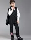 Kinderen Smoking / Vest Pak / Prestaties Kleding / Kleine Kostuums Set / Ring Aan Toonder Pakken