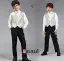 Kinderen Smoking / Vest Pak / Prestaties Kleding / Kleine Kostuums Set / Ring Aan Toonder Pakken
