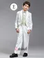 Kinderen Smoking / Vest Pak / Prestaties Kleding / Kleine Kostuums Set / Ring Aan Toonder Pakken