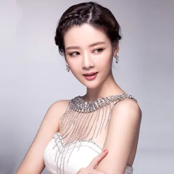 Strass De Luxe Chaîne Epaule Gland Pour Bijoux De Mariage
