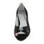 Chic Peep Toe Zwart Satijn Kitten Heels Pumps Schoenen Met Strass