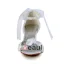 Elegant Open Toe Mid Wedges White Satin Sandals Bridal Wedding Shoes With Bow Rhinestone Pearl