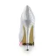 Classic High Heels Bridal Shoes Rhinestone Stilettos Pumps With Platform