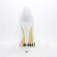 Beautiful Ivory Bridal Shoes Stilettos Platform Pumps With Flower