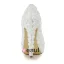Beautiful Ivory Bridal Shoes Lace Flower Stilettos Platform Pumps