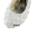 Beautiful Ivory Bridal Shoes Lace Flower Stilettos Platform Pumps