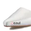 Elegant Pointed Toe Strap Ivory Low Heels Wedding Shoes
