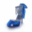 Sparkly Purple Prom Shoes Satin Stilettos Sandals With Bow And Rhinestone