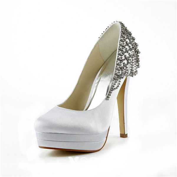 Furry 18 cm High Heel Bridal Shoes | Tajna Shoes – Tajna Club