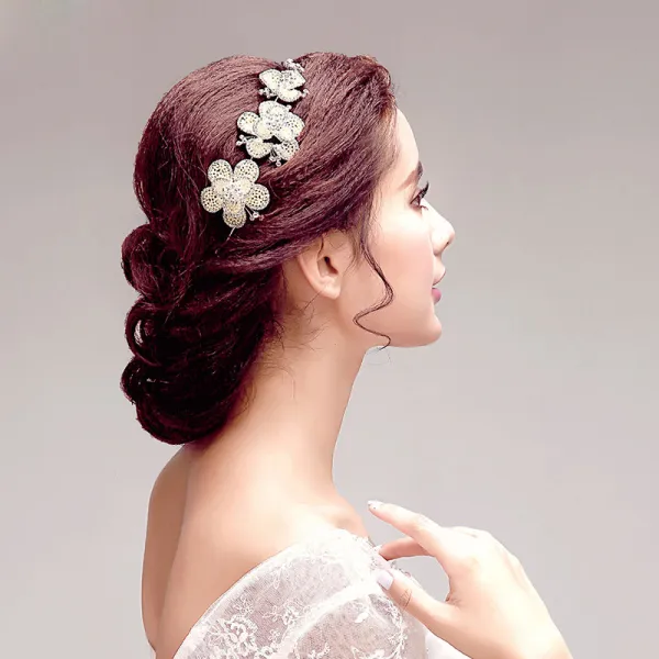 Butterfly Pearl Rhinestone Flower Bridal Headpieces /Head Flower / Wedding Hair Accessories / Wedding Jewelry