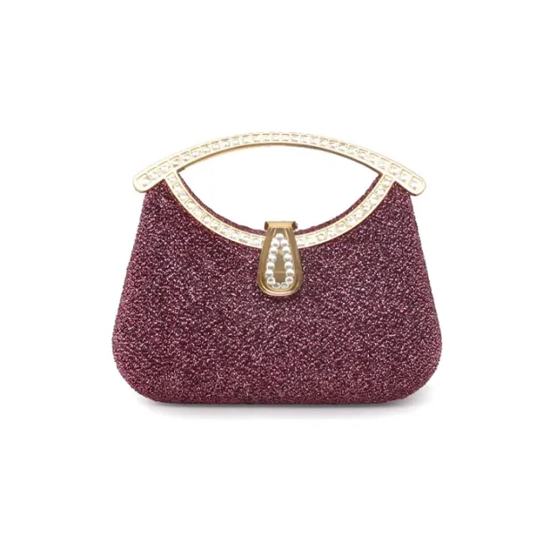Colorful Yarn Small Bag Mobile Banquet Packet Mini Dress Bag Clutch Bags