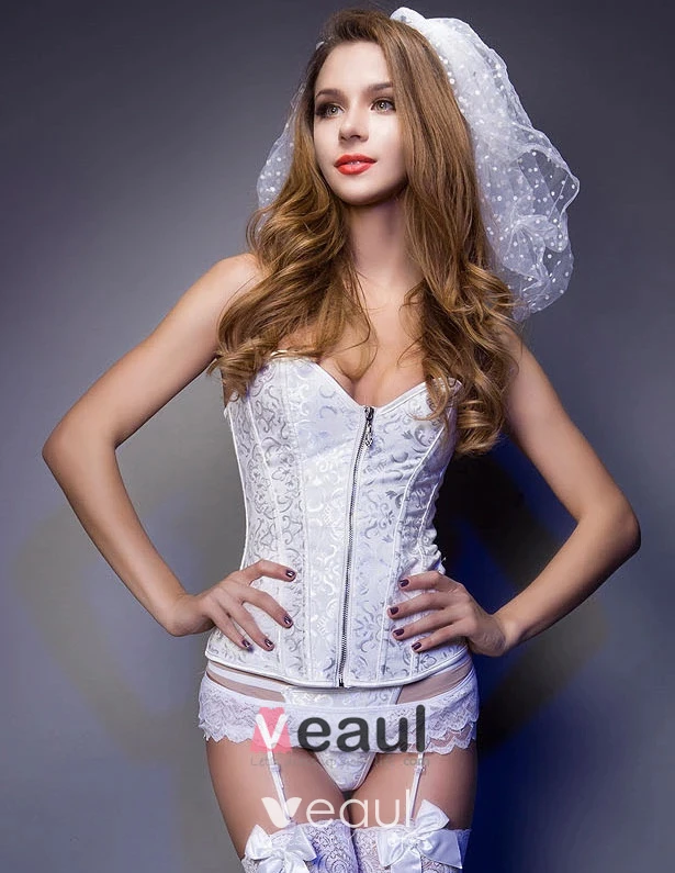 Bridal Strapless Wedding Dress Corset Abdomen Shaping Underwear