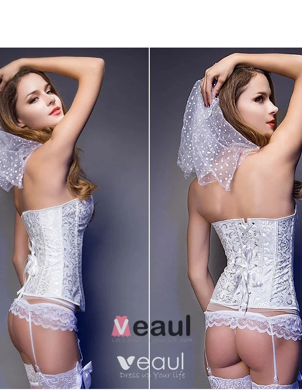 Bridal Strapless Wedding Dress Corset Abdomen Shaping Underwear