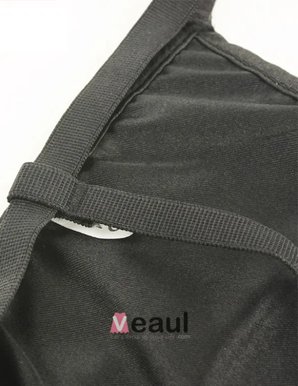 Epaules Sans Manches Noire Corsets
