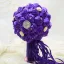 Wedding Gift Nylon Fabric Roses Bridal Bouquets Holding Flowers Wedding Flowers