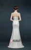 Witte Halter Zeemeermin Bruidsjurk