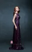 2015 Sleeveless Slim Fit Lace Sequins Long Evening Dress