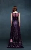 2015 Sleeveless Slim Fit Lace Sequins Long Evening Dress