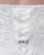 Satin Beading Ruffles V Neck Court Plus Size Bridal Gown Wedding Dress