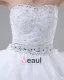 Court Train V-Neck Applique Layered Mini Wedding Dresses