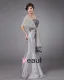 Satin Strapless Applique Trumpet Floor Length Mothers of Bride Guests Dresses