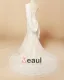 Dentelle Exquise Perles Satin Une Robe De Mariée Sirène D'epaule