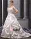 Plus Size Beading Court Bridal Ball Gown Wedding Dress