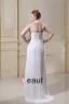 Beading Ruffles Halter Sweep Plus Size Bridal Gown Wedding Dress