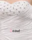Satin Sweetheart Tribunal De Ruche Plus La Robe De Mariage De Taille