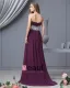 Sash Kjaereste Chiffon Gulv Lengde Brudepikekjoler