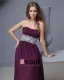 Sash Kjaereste Chiffon Gulv Lengde Brudepikekjoler