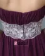 Sash Kjaereste Chiffon Gulv Lengde Brudepikekjoler