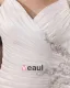 Satin Perlage V Tribunal De Cou Plus La Taille Robe De Mariage Nuptiale Robe