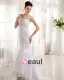 Lace V Neck Court Mermaid Bridal Gown Wedding Dress