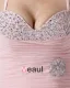 High Low Ruffle Beading V-Neck Chiffon Cocktail Dresses