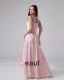 High Low Ruffle Beading V-Neck Chiffon Cocktail Dresses