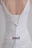 Taffeta Applique Beading V Neck Court Train Mermaid Wedding Dress