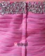Mote Organza Krusning Beaded Kjaereste Asymmetrisk Ballkjoler