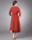 Elegante Chiffon Ruches Kralen Vierkante Hals Thee Lengte Moeder Van De Bruid Gasten Jurk