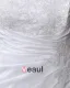 Taffeta Beading Applique V Neck Court Plus Size Bridal Gown Wedding Dress