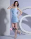 Sheath One Shoulder ShortMini Chiffon Cocktail Party Dress