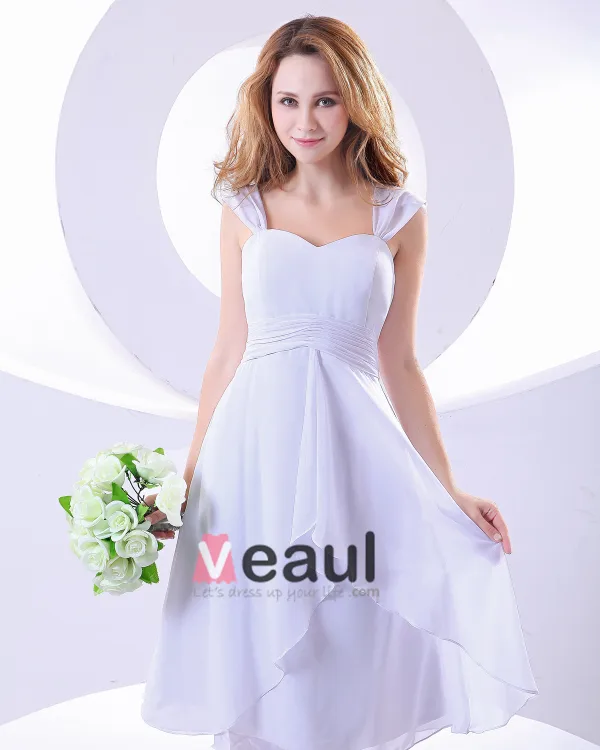Kjaereste Knelang Chiffon Brudepikekjoler