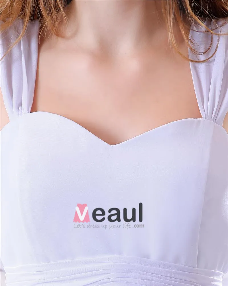 Kjaereste Knelang Chiffon Brudepikekjoler