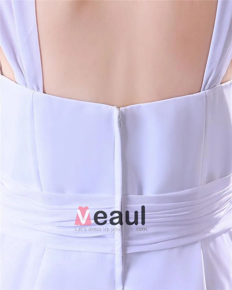 Kjaereste Knelang Chiffon Brudepikekjoler