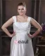 Charmeuse Linke Aplikacja Zamiatac Plac Szyi Suknia Ślubna Suknie Ślubne Dla Puszystych