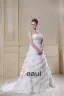 Elegant Chiffon Sweetheart Beading Applique Empire Sweep Plus Size Wedding Dresses