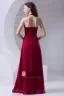 Fashion Halter Floor Length Ruffle Chiffon Bridesmaid Dress